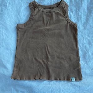 Treasure and Bond Brown Tank Top